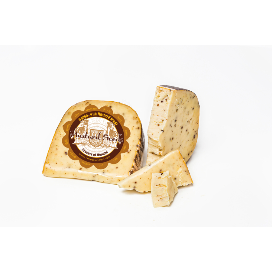 Gooda cheese with Mustard Seeds