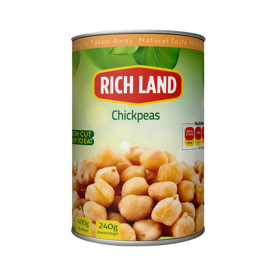 Canned Chickpeas in Brine