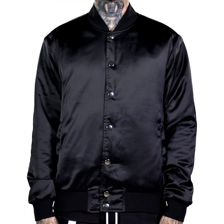 heartless varsity jacket black The Hideout Clothing Wholesale B2B