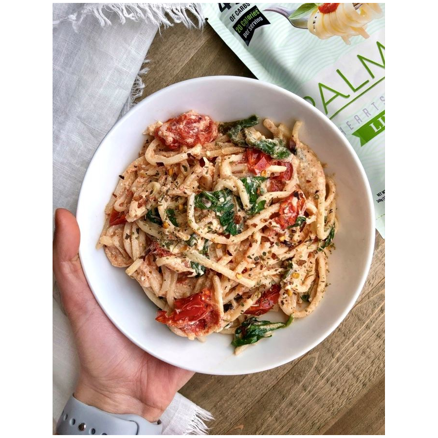 Palmini Pasta Linguine Hearts of Palm Low in carb and Calories