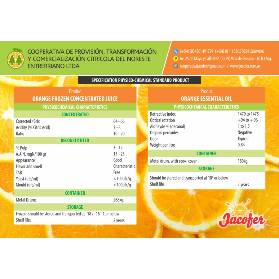 Frozen Concentrated Orange Juice