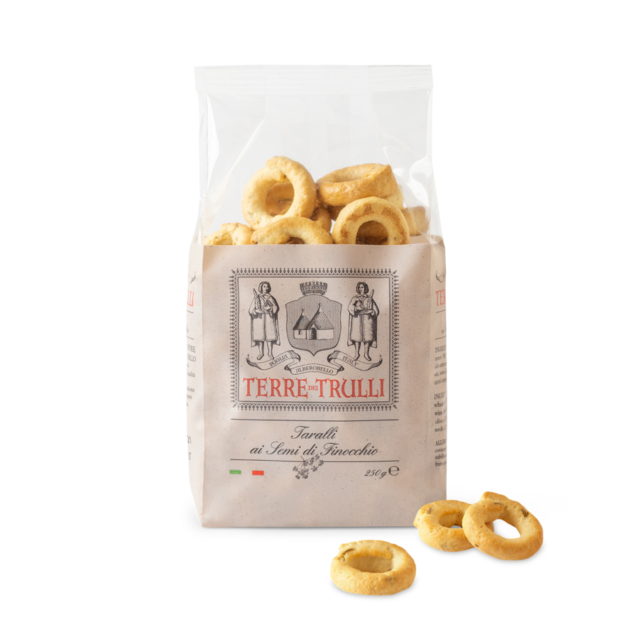 Taralli with Fennel Seeds, 250g Union Srl The SHOwP Inspired business