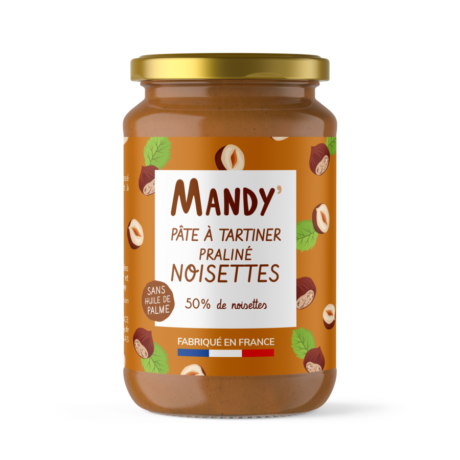 MANDY' HAZELNUT PRALINE SPREAD 300 G X 6