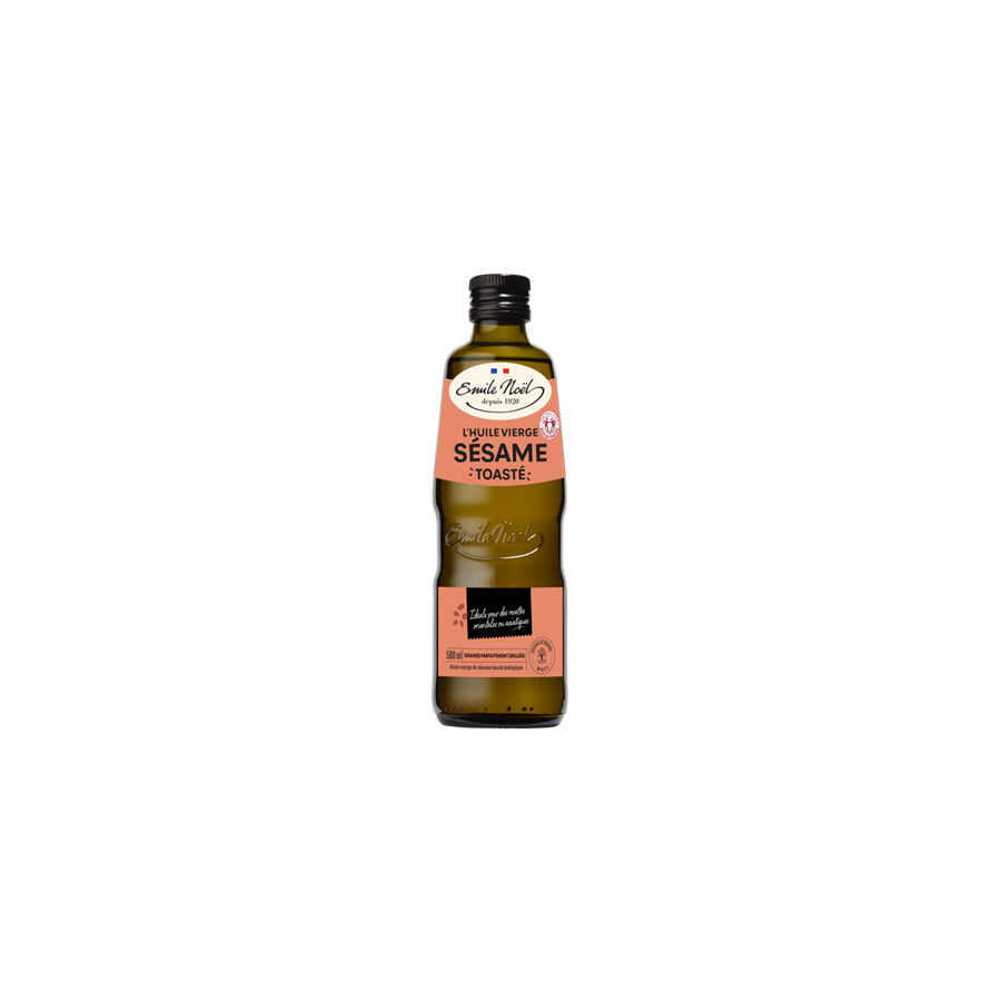 Organic Virgin Toasted Sesame Oil 25cl HUILERIE EMILE NOEL