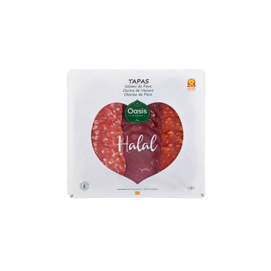 Halal Turkey and Beef Tapas LUIS OLIVERAS SA Wholesale B2B The SHOwP