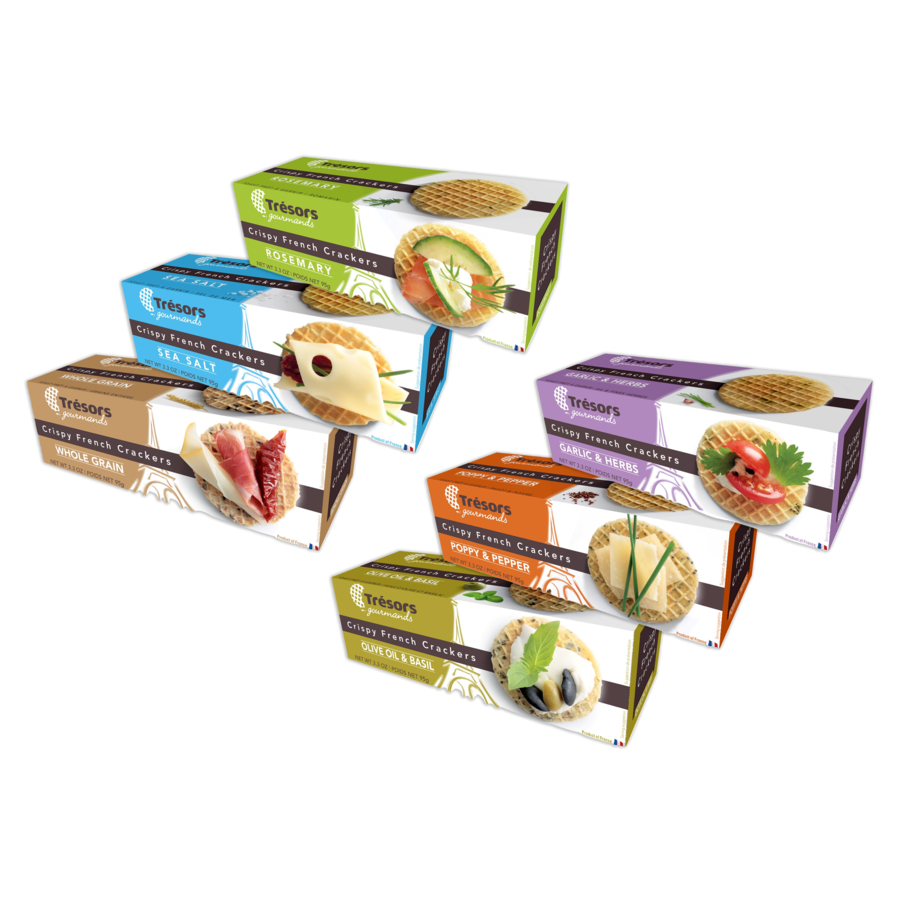 Crispy french crackers TRESORS GOURMANDS CXMP Comexposium