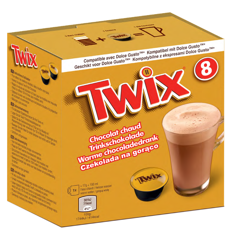 TWIX Pods 5*136g (8*17g)