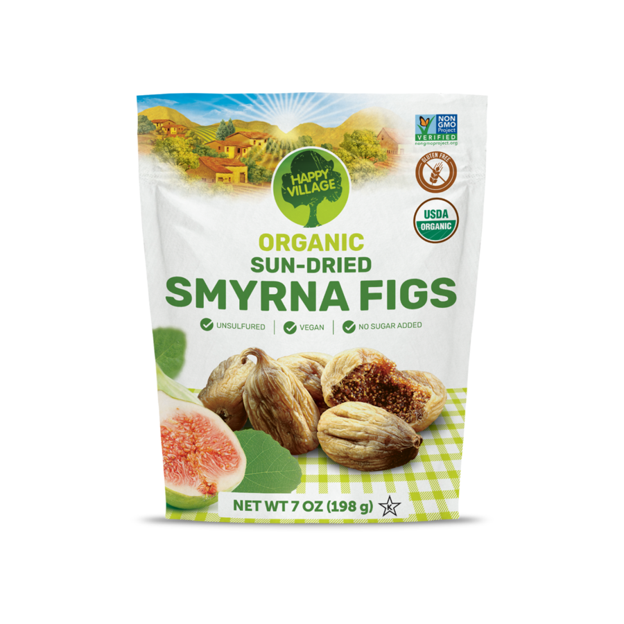 Happy Village Organic SunDried Smyrna Figs