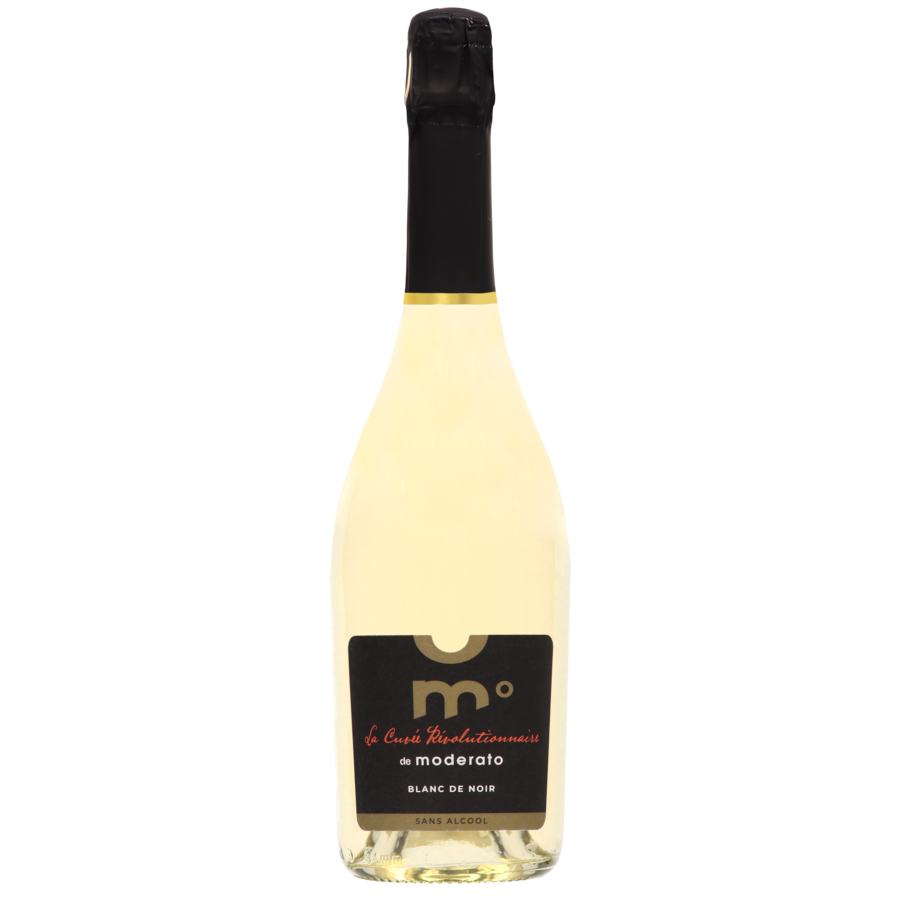 Sparkling White Wine without alcool Blanc de Noir Cuvée