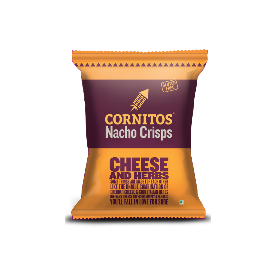 Tortilla Chips Cheese Herbs healthy Gluten Free snack