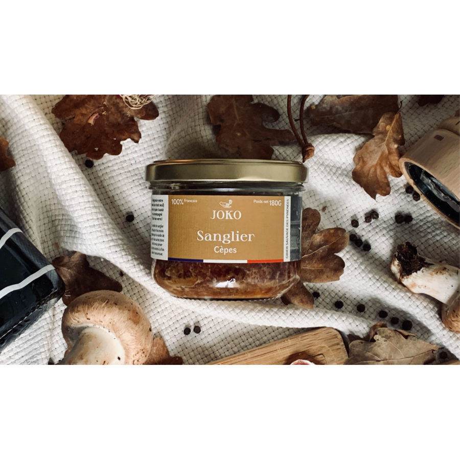 Terrine de Sanglier aux cèpes JOKO Gastronomie CXMP Comexposium