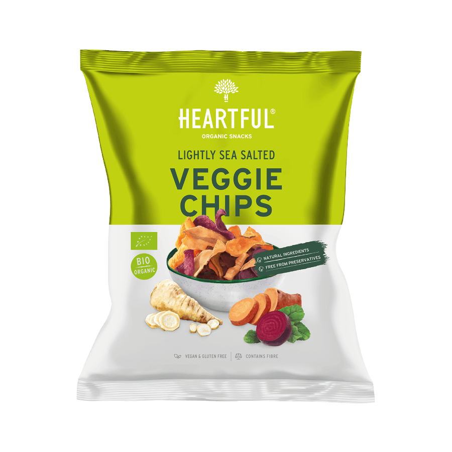 Veggie Chips (vegan) Heartful CXMP Comexposium Business Platform