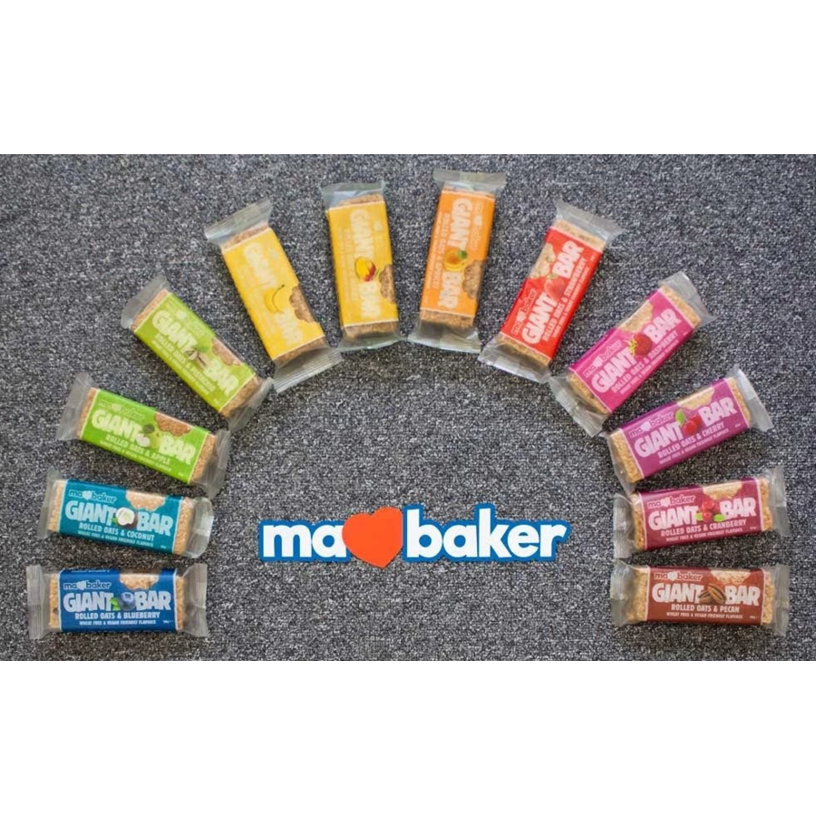 Ma Baker Giant Bar oat vegetarian flapjacks